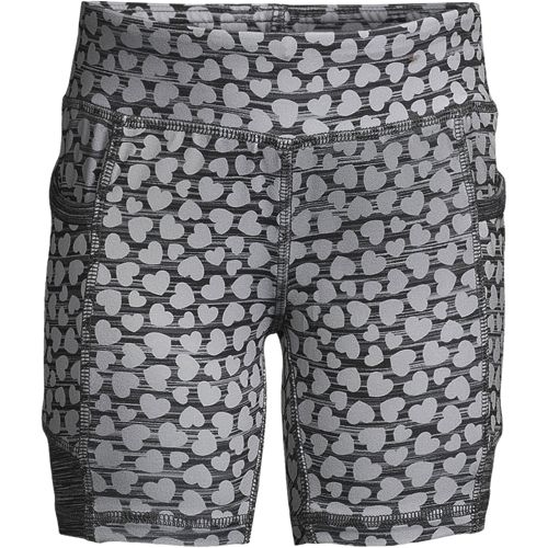 Lands' End Men's Jersey Knit Shorts - Small - Black