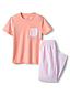 Pyjama-Set mit Popeline-Hose für Kinder