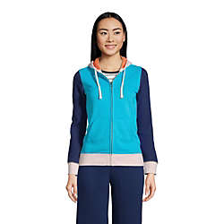KOOSUFA Womens Zip up Hoodies Jackets Casual Plain Colorblock Zipper Hooded Sweatshirts with Pockets S M L XL 2XL 