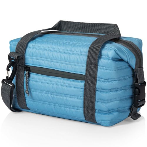 Insulated Lunch Bag for Men, Women & Kids with water bottle holder