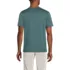 Men's Short Sleeve Cotton Supima Jersey Henley, Back