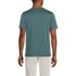 Men's Short Sleeve Cotton Supima Jersey Henley, Back