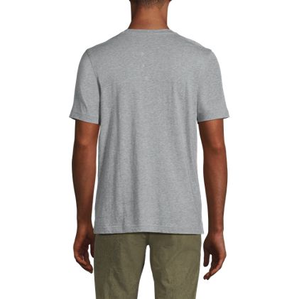 Men's Short Sleeve Cotton Supima Jersey Henley - image 5