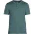 Men's Short Sleeve Cotton Supima Jersey Henley, Front