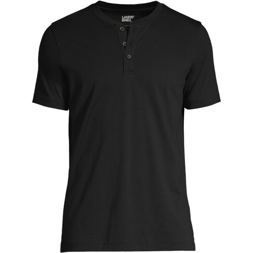 Men's Short Sleeve Supima Jersey Henley