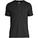 Men's Big and Tall Short Sleeve Supima Jersey Henley, Front