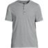 Men's Big and Tall Short Sleeve Cotton Supima Jersey Henley, Front