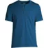 Men's Short Sleeve Cotton Supima Jersey Henley, Front