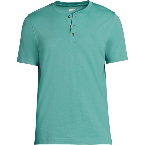 Men's Short Sleeve Supima Jersey Henley