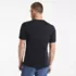 Men's Short Sleeve Cotton Supima Jersey Henley, Back