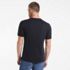 Men's Short Sleeve Cotton Supima Jersey Henley, Back