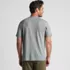 Men's Short Sleeve Cotton Supima Jersey Henley, Back