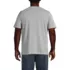 Men's Big Short Sleeve Cotton Supima Jersey Henley, Back