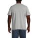 Men's Big and Tall Short Sleeve Supima Jersey Henley, Back