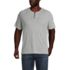 Men's Big and Tall Short Sleeve Cotton Supima Jersey Henley, Front
