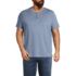Men's Big Short Sleeve Cotton Supima Jersey Henley, Front