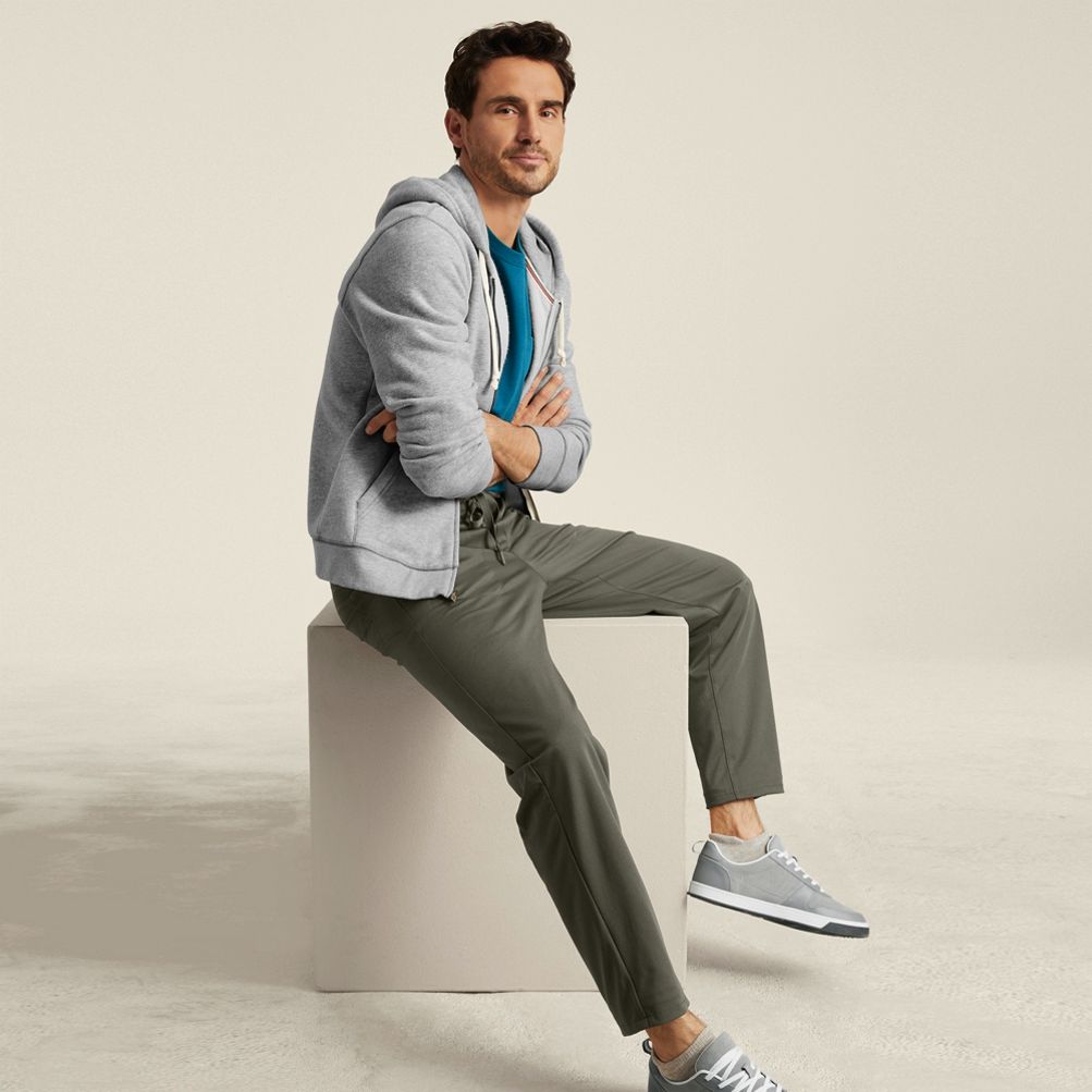 Lands' End Men's Slim Fit Performance Sweat Pants : Target