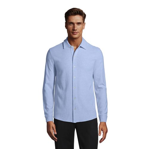 Monogram Long-Sleeved Cotton Shirt - Men - Ready-to-Wear