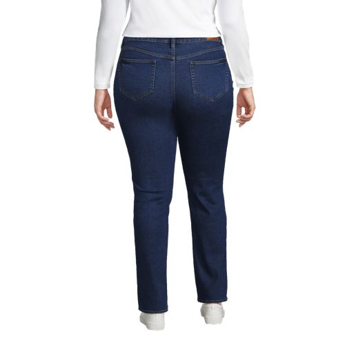 Women's Mid Rise Straight Leg Jeans - image 3