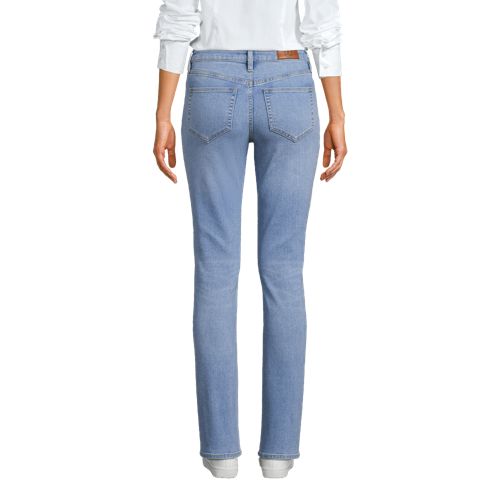 Women's Mid Rise Straight Leg Jeans - image 3