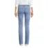 Women's Petite Recover Mid Rise Straight Leg Blue Jeans, Back