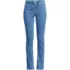 Women's Recover Mid Rise Straight Leg Blue Jeans, Front