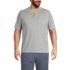Men's Big and Tall Short Sleeve Super-T Henley, Front