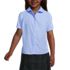 School Uniform Girls Short Sleeve Peter Pan Collar Broadcloth Shirt, Front
