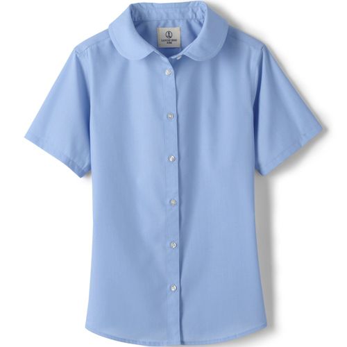 売れ筋商品|||ランズエンド カットソー トップス レディース School Uniform Women's Short Sleeve Peter Pan Collar Polo Shirt Classic navy Lands' End School Uniform Short Sleeve Peter Pan Collar Polo