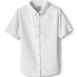 Girls Short Sleeve Oxford Dress Shirt, Front