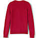 School Uniform Girls Cotton Modal Button Front Cardigan Sweater, Back
