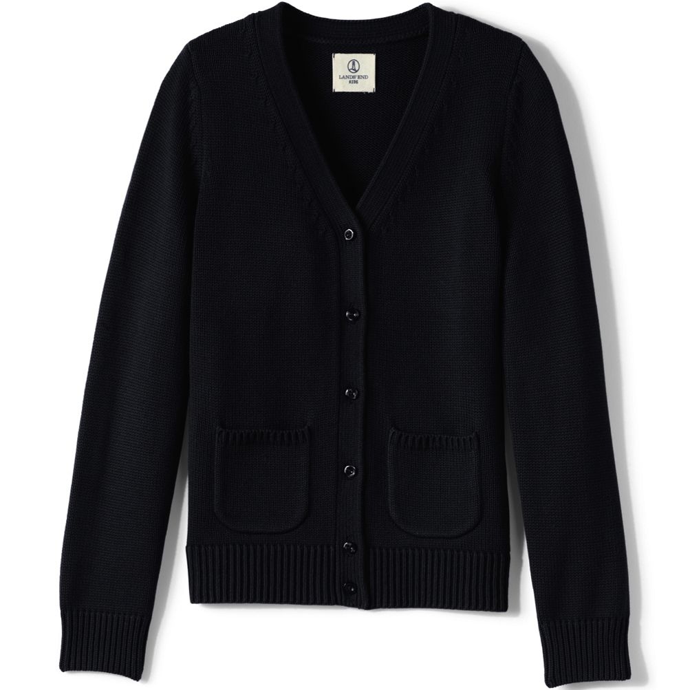 Black button 2025 front cardigan