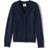 School Uniform Girls Cotton Modal Button Front Cardigan Sweater, Front
