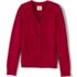 School Uniform Girls Cotton Modal Button Front Cardigan Sweater, Front