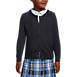 School Uniform Girls Cotton Modal Cardigan Sweater, Front