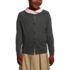 School Uniform Girls Cotton Modal Cardigan Sweater, Front