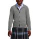 Girls Cotton Modal Cardigan Sweater, Front