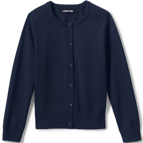 Women's Cotton Modal Crew Cardigan