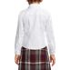 Girls Long Sleeve No Iron Pinpoint Shirt, Back