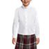 Girls Long Sleeve No Iron Pinpoint Shirt, Front