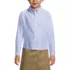 School Uniform Girls Long Sleeve Oxford Dress Shirt, Front