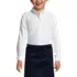 Girls Plus Long Sleeve Oxford Dress Shirt, Front