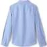 School Uniform Girls Long Sleeve Oxford Dress Shirt, Back
