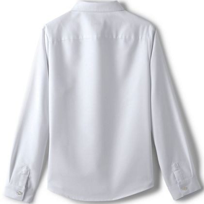 School Uniform Girls Long Sleeve Oxford Dress Shirt - image 1