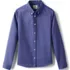 Girls Long Sleeve Oxford Dress Shirt, Front