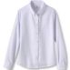 Girls Long Sleeve Oxford Dress Shirt, Front