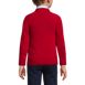 School Uniform Girls Cotton Modal Zip Front Cardigan Sweater, Back