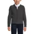Girls Cotton Modal Zip Front Cardigan Sweater, Front