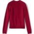 Girls Cotton Modal Zip Front Cardigan Sweater, Back