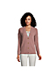 Women's Relaxed Cashmere Ribbed V-Neck Cardigan